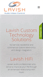 Mobile Screenshot of lavishautomation.com